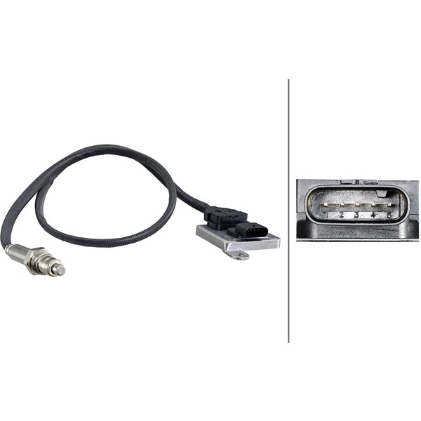 NOx-sensor, NOx-katalysator Hella 6PN 358 307-201 HELLA
