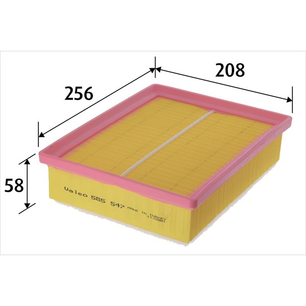 Luftfilter Valeo 585547 VALEO