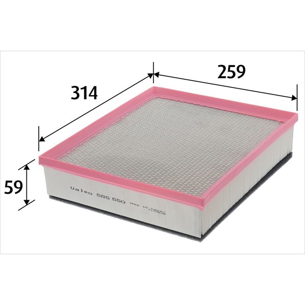 Luftfilter Valeo 585550 VALEO