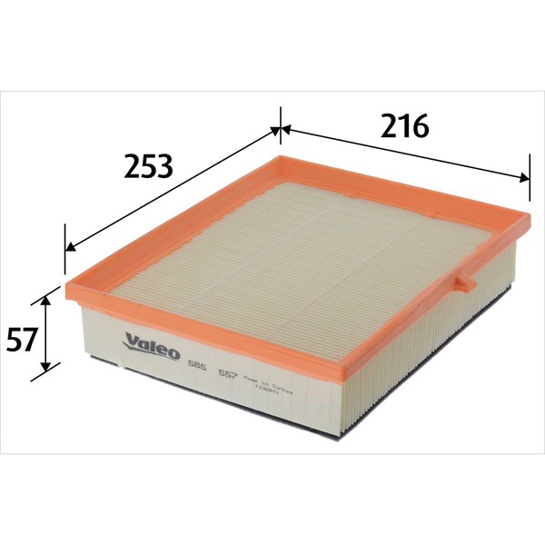Luftfilter Valeo 585557 VALEO