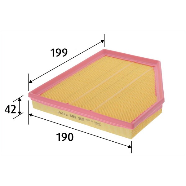 Luftfilter Valeo 585559 VALEO
