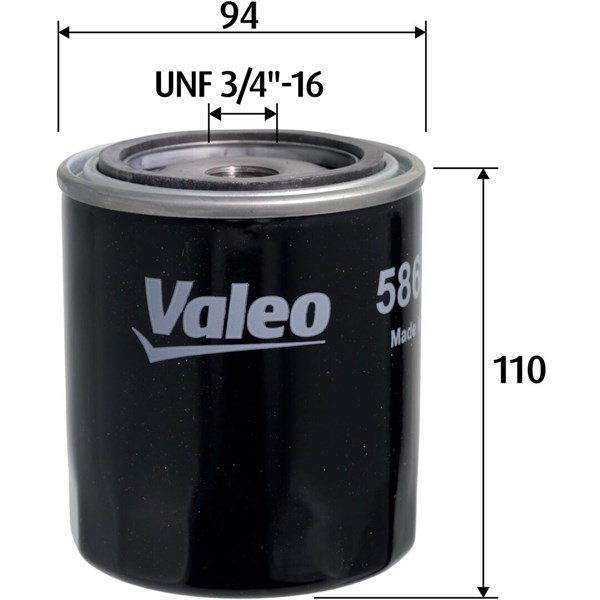 Oljefilter Valeo 586134 VALEO