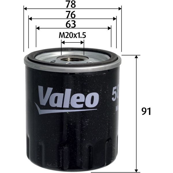 Oljefilter VALEO