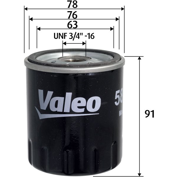 Oljefilter Valeo 586157 VALEO