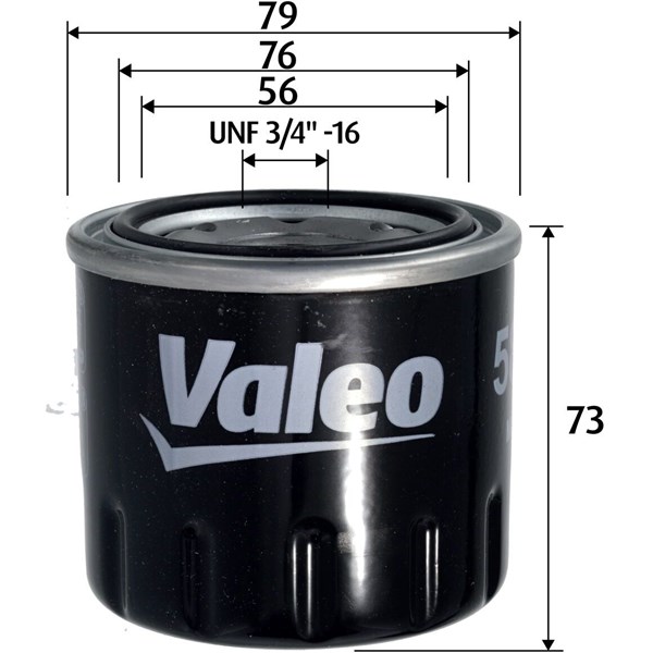 Oljefilter Valeo 586159 VALEO