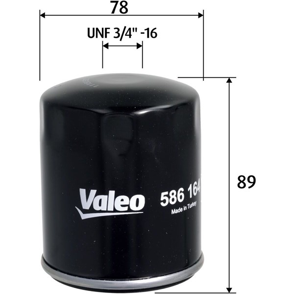 Oljefilter Valeo 586164 VALEO