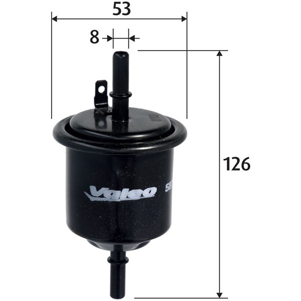 Bränslefilter Valeo 587116 VALEO