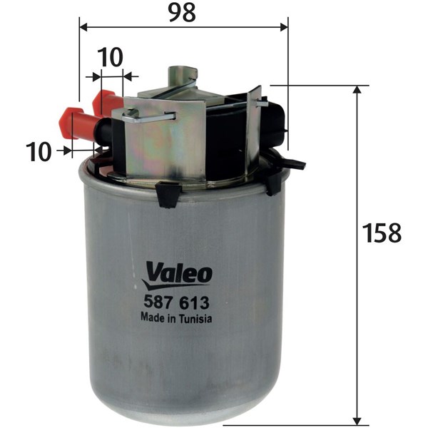 Bränslefilter Valeo 587613 VALEO