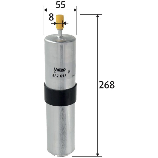 Bränslefilter Valeo 587618 VALEO