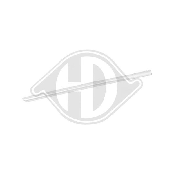 Prydnads- / Skyddslist, stötfångare, Vänster fram Diederichs 2256 DIEDERICHS Prydnads- / Skyddslist, stötfångare, Vänster fram Diederichs 2256 DIEDERICHS