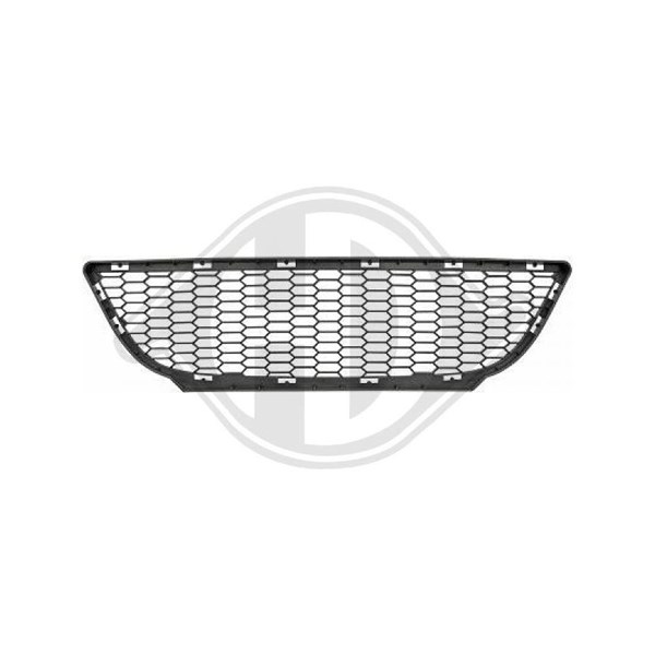 Ventilationsgaller, stötfångare, Fram, Mitt Diederichs ZUB00295 DIEDERICHS