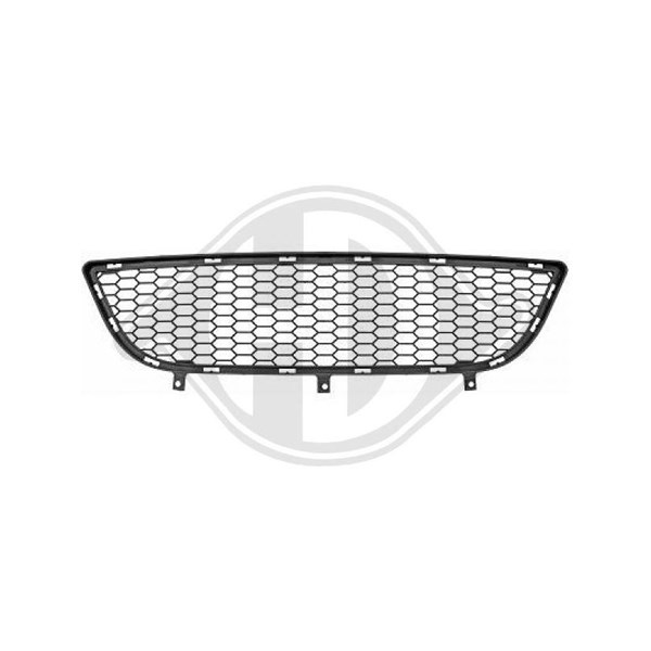 Ventilationsgaller, stötfångare, Fram, Mitt Diederichs ZUB00309 DIEDERICHS
