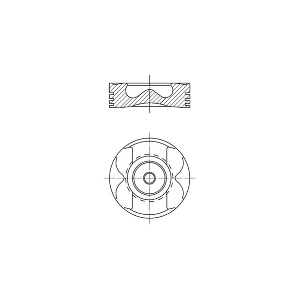 Kolv Mahle 021 PI 00125 001 MAHLE Kolv Mahle 021 PI 00125 001 MAHLE