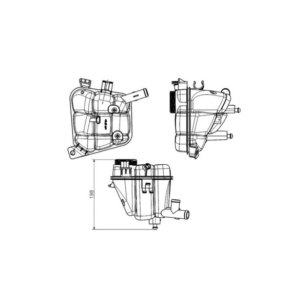 Expansionskärl, kylvätska Mahle CRT 231 000S MAHLE