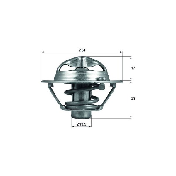 Termostat, kylvätska Mahle TX 118 82D MAHLE
