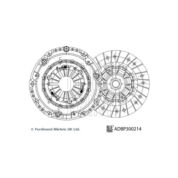 Kopplingssats Blue print ADBP300214 BLUE PRINT