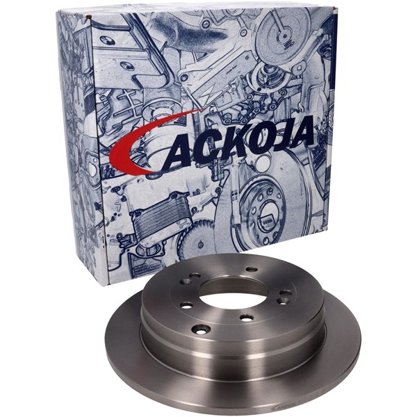 Bromsskiva Solid, Bakaxel Ackoja A52-2513 ACKOJA