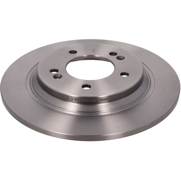 Bromsskiva Solid, Bakaxel Ackoja A53-40010 ACKOJA