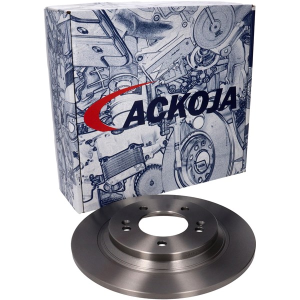 Bromsskiva Solid, Bakaxel Ackoja A53-40010 ACKOJA