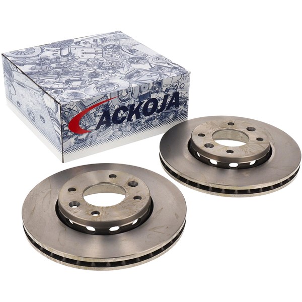 Bromsskiva Ventilerad, Framaxel Ackoja A53-80009 ACKOJA