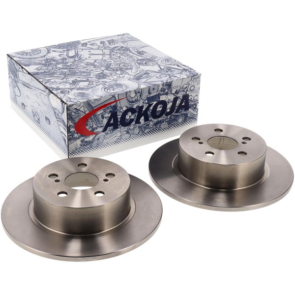 Bromsskiva Solid, Bakaxel Ackoja A70-40005 ACKOJA