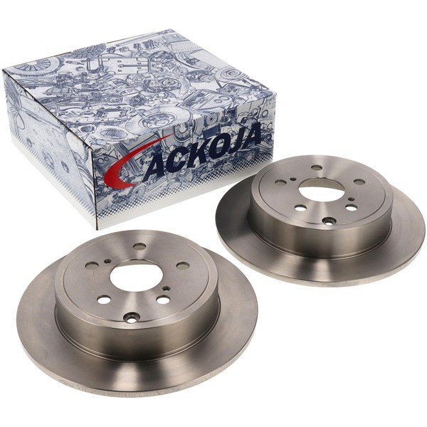 Bromsskiva Solid, Bakaxel Ackoja A70-40012 ACKOJA