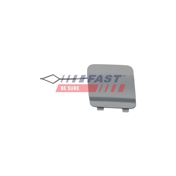 Skydd, Bogserögla, Fram Fast FT90123G FAST Skydd, Bogserögla, Fram Fast FT90123G FAST