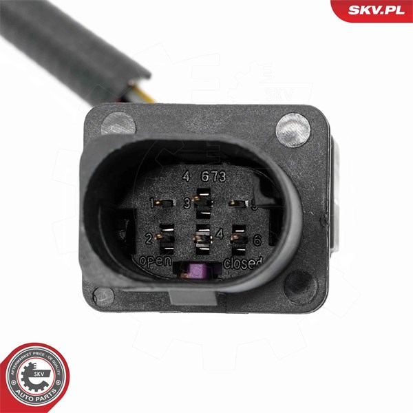 Lambdasond 12V, Höger, Vänster, Avgasgrenrör Esen skv 09SKV204 ESEN SKV