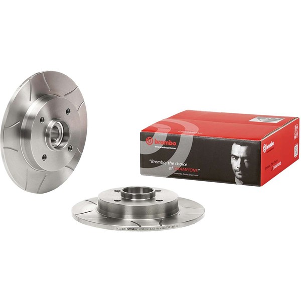 Bromsskiva Solid, Bakaxel Brembo 08.9512.76 BREMBO
