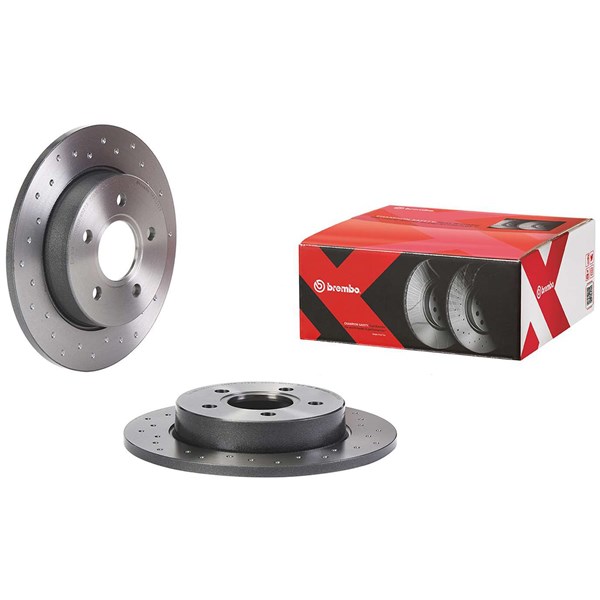 Bromsskiva Solid, Bakaxel Brembo 08.A029.2X BREMBO