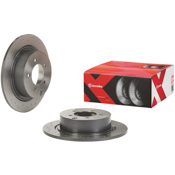 Bromsskiva Solid, Bakaxel Brembo 08.C247.1X BREMBO