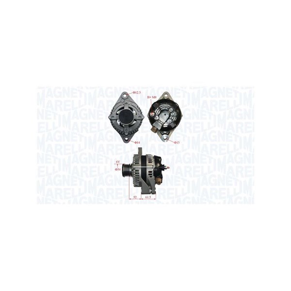 Generator 12V 150A Magneti marelli 063735679010 MAGNETI MARELLI