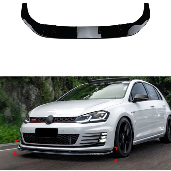 Front Spoiler Lip VW Golf VII GTi/GTD/R/R-Line Autostyle DX VVW26 AutoStyle
