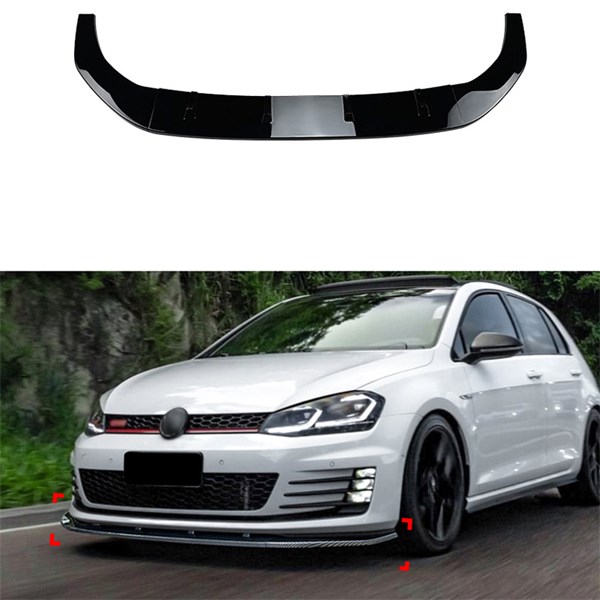 Front Spoiler Lip VW Golf VII GTi/GTD/R/R-Line Autostyle DX VVW26 AutoStyle Front Spoiler Lip VW Golf VII GTi/GTD/R/R-Line Autostyle DX VVW26 AutoStyle