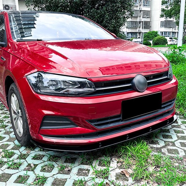 Front Spoiler VW Polo (AW) 2017- excl. R-Line/GTi Autostyle DX VV AutoStyle