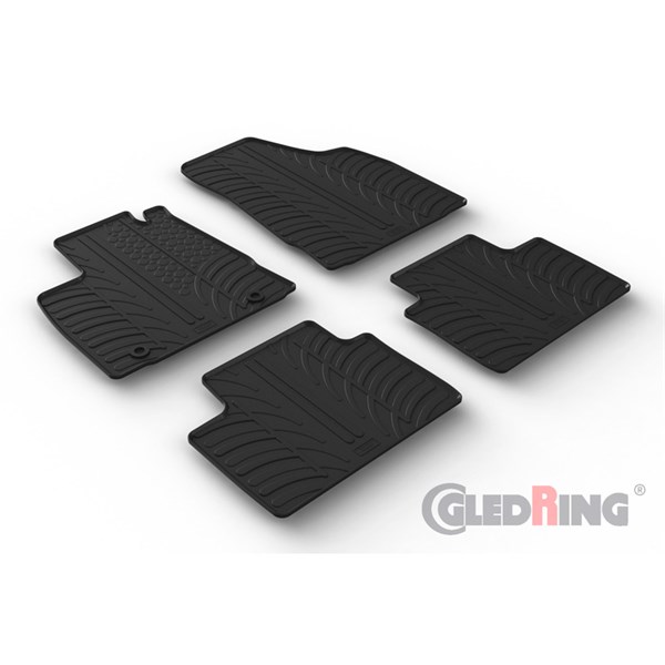 Gummimatta, kupé MG 3 Hybrid+ 2024-, Fram eller bak Gledring GL 0 GledRing