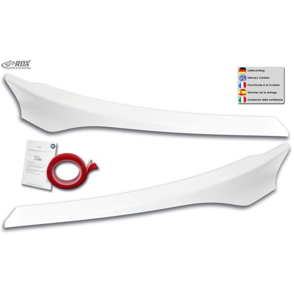 Strålkastarspoiler Ford Transit & Tourneo Custom FL 2018- Autosty AutoStyle Strålkastarspoiler Ford Transit & Tourneo Custom FL 2018- Autosty AutoStyle