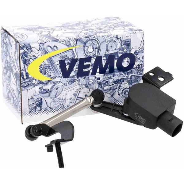 Sensor, lysviddsreglering, framaxel vänster Sensor, lysviddsreglering, framaxel vänster
