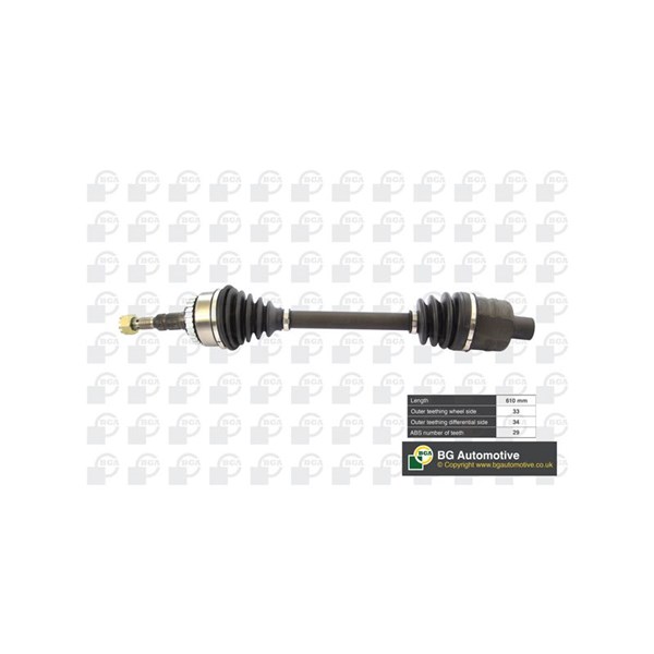 Drivaxel, framaxel höger Bga DS9527R BGA