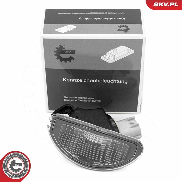 Belysning, registreringsskylt, Höger, Vänster Esen skv 72SKV044 ESEN SKV Belysning, registreringsskylt, Höger, Vänster Esen skv 72SKV044 ESEN SKV