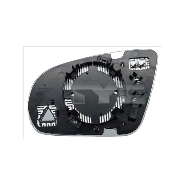 Spegelglas, yttre spegel, Vänster Tyc 321-0132-1 TYC