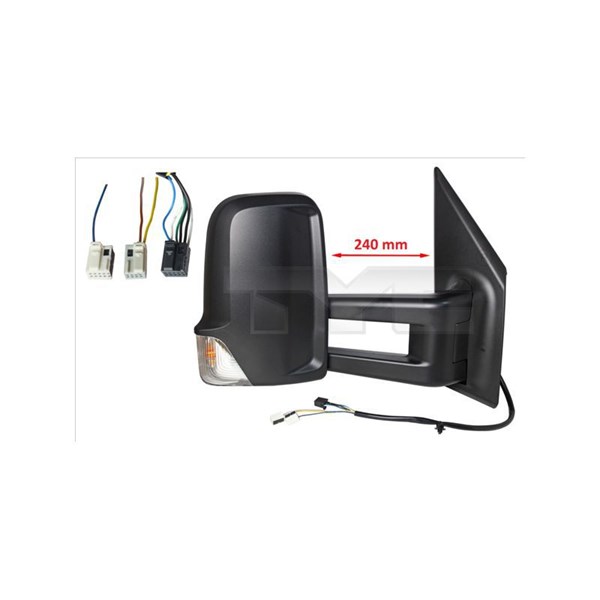 Sidospegel, Vänster Tyc 321-0172 TYC