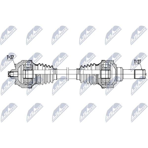 Drivaxel, Bakaxel höger Nty NPW-BM-229 NTY