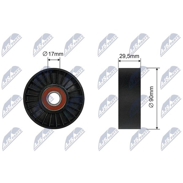 Spännrulle, Drivrem Nty RNK-CH-009A NTY