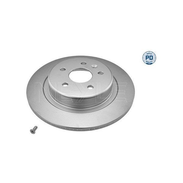 Bromsskiva Solid, Bakaxel Meyle 615 523 0027/PD MEYLE
