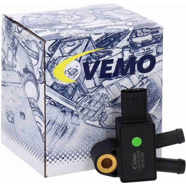 Sensor, avgastryck