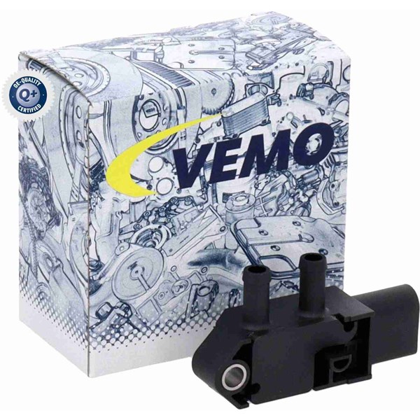 Sensor, avgastryck, Höger, Vänster