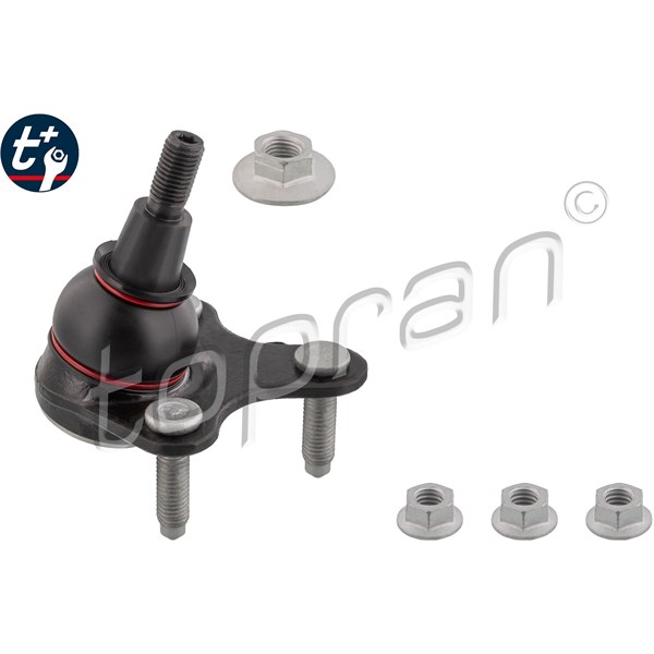 Kulled / Spindelled, framaxel höger, framaxel vänster Kulled / Spindelled, framaxel höger, framaxel vänster
