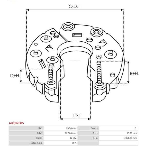 Skyddskåpa, generator As-pl ARC0208S AS-PL