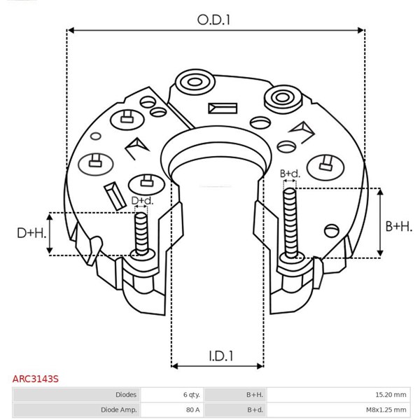 Skyddskåpa, generator As-pl ARC3143S AS-PL